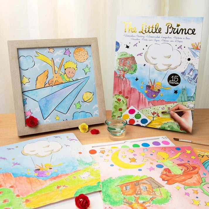 Avenir - THE LITTLE PRINCE WATERCOLOUR PAINTING (8PCS/DISPLAY) Toys & Games
