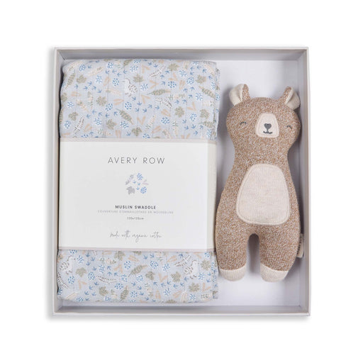 Avery Row - Swaddle & Cuddle Gift Set Nature Trail Mother & Baby
