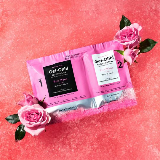 Avry - Gel - Ohh Jelly Spa Pedi Bath Beauty & Personal Care Rose