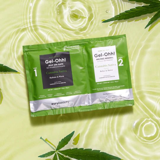 Avry - Gel - Ohh Jelly Spa Pedi Bath Beauty & Personal Care Tea Tree & Peppermint