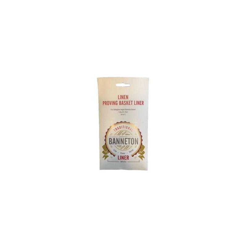 Banneton – Linen Proving Basket Liners, Set of 2 Home & Kitchen EDD70107