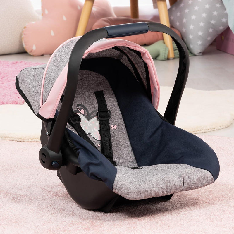Bayer Design - Deluxe Car Seat With Cannopy - Grey - Limolin 