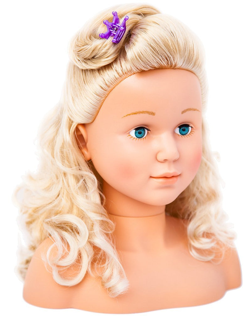 Bayer Design - SUPER MODEL - STYLING HEAD WITH MAKEUP - 27cm Games & Toys