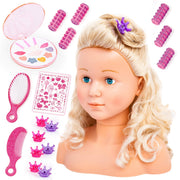 Bayer Design - SUPER MODEL - STYLING HEAD WITH MAKEUP - 27cm Games & Toys