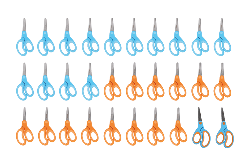 Beleduc - 2025 SOFT GRIP SCISSORS (30PCS/3 ASST) Arts & Crafts