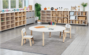 Beleduc - EMMANUELE ROUND TABLE TOP WHITE 36" Furniture
