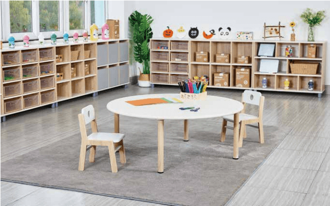 Beleduc - EMMANUELE ROUND TABLE TOP WHITE 36" Furniture