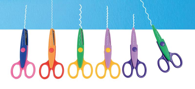 Beleduc - ZIG ZAG SCISSORS (6PCS/6 ASST) Games & Toys