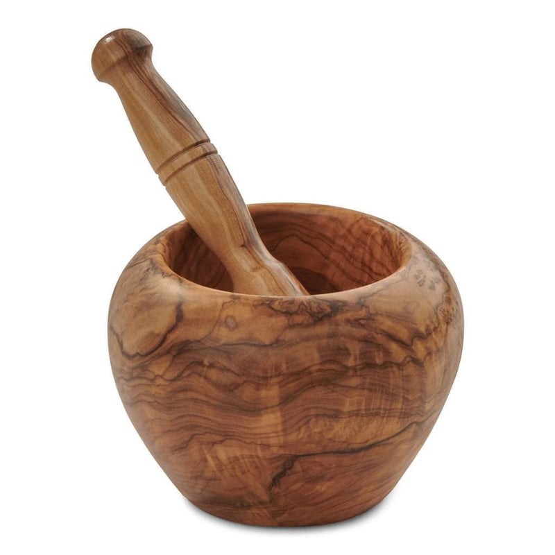 Berard - Mortar & Pestle Set 13cm/5", Olivewood Home & Kitchen