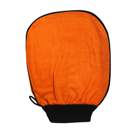 Best Kiss Viscose Exfoliating Gloves Beauty & Personal Care Orange