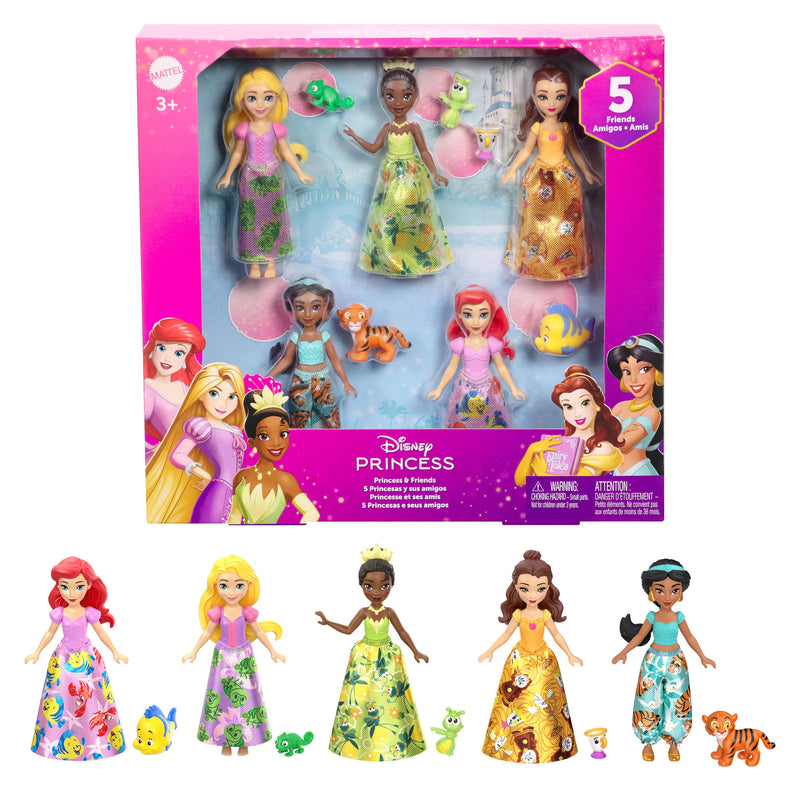 Disney Princess - Friends Figure 5-Pack - Product view