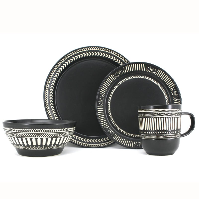 BIA - BATIK Side Plate Home & Kitchen Black