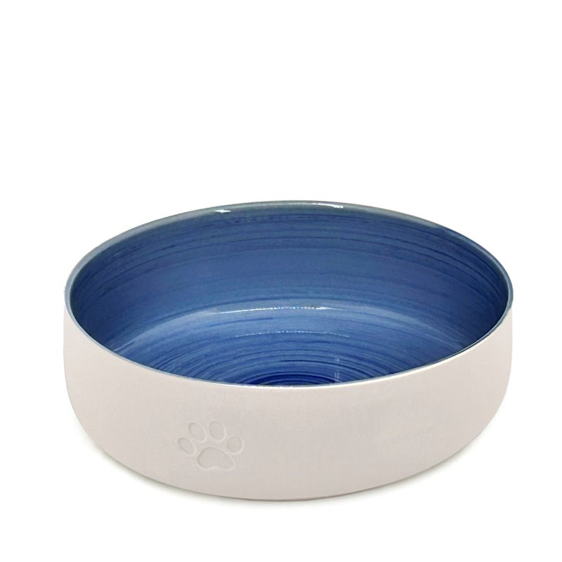 BIA - PAWS CAFÉ Pet Bowl Home & Kitchen Blue Large