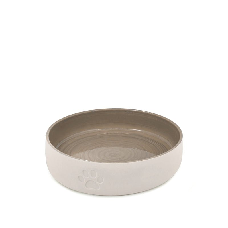 BIA - PAWS CAFÉ Pet Bowl Home & Kitchen Taupe Small