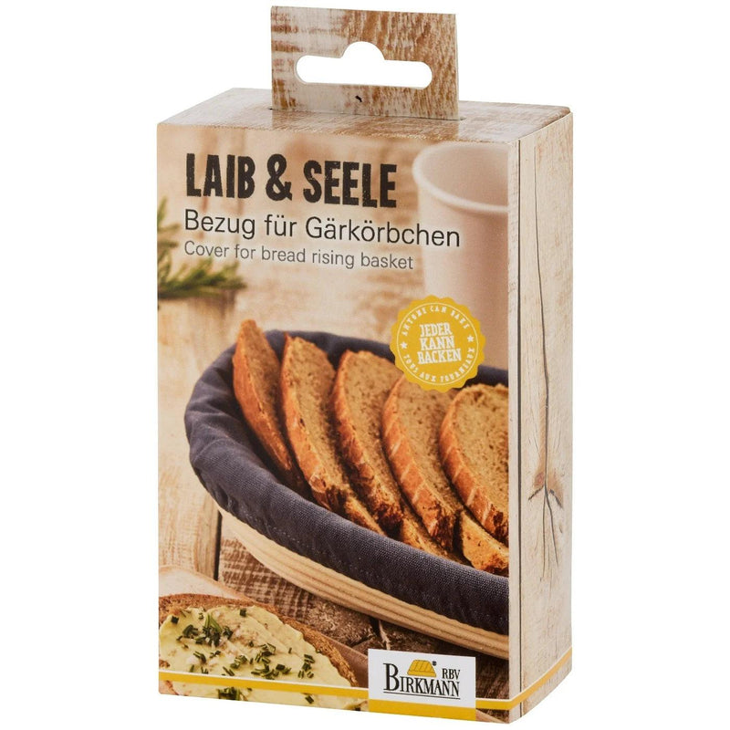 Birkmann - Banneton Cotton Cover for Bread Proofing Baskets Home & Kitchen Ø42x17cm/17x7"