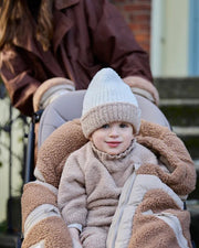 Blanket 212 evolution - Cappuccino Appliqué - 6M - 4T - OatCacao Mother & Baby