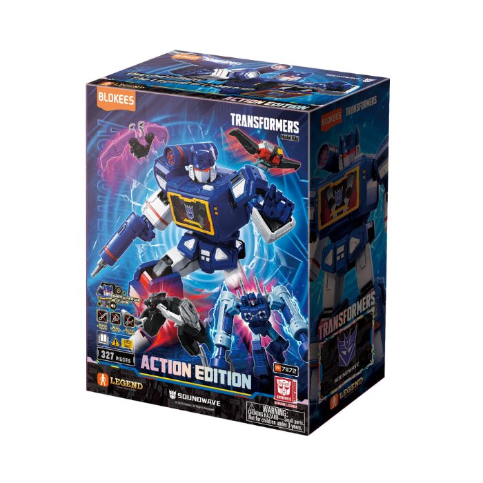 BLOKEES - TRANSFORMERS ACTION SOUNDWAVE Toys & Games