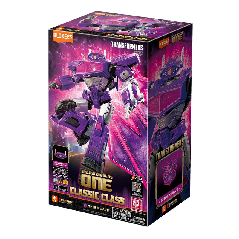 BLOKEES - TRANSFORMERS - CLASSIC CLASS - SHOCKWAVE Games & Toys