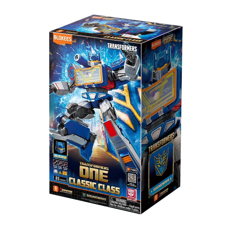 BLOKEES - TRANSFORMERS - CLASSIC CLASS - SOUNDWAVE Games & Toys