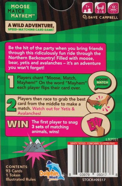 Blue Orange - Moose Match Mayhem Toys & Games