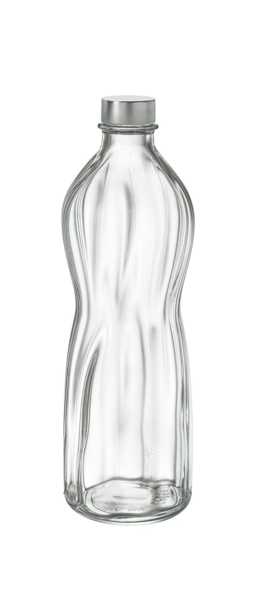 Bormioli Rocco - Aqua Water Bottle w/Airtight Cap - 1L Home & Kitchen