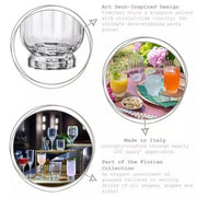 Bormioli Rocco - Florian Clear DOF x4 Home & Kitchen