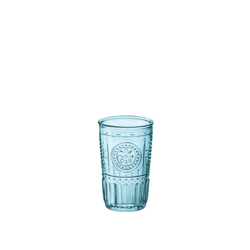 Bormioli Rocco - Romantic Light Blue HB/Cooler x4 Home & Kitchen