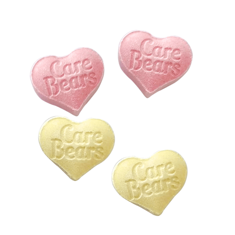 Boston America - CARE BEARS CARE - A - LOT CREW - LEMON and STRAWBERRY CANDIES - CDU Food & Candy