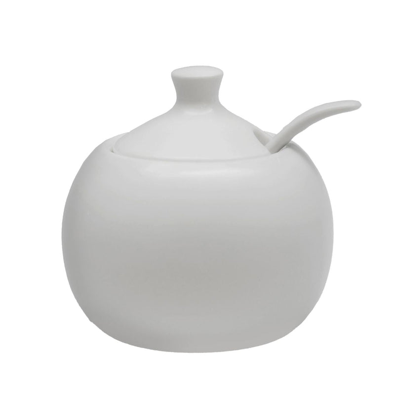 BOWRING - DAPHNE - Sugar Bowl - with Lid & Spoon | 225 ml / 7.6 oz Home & Kitchen