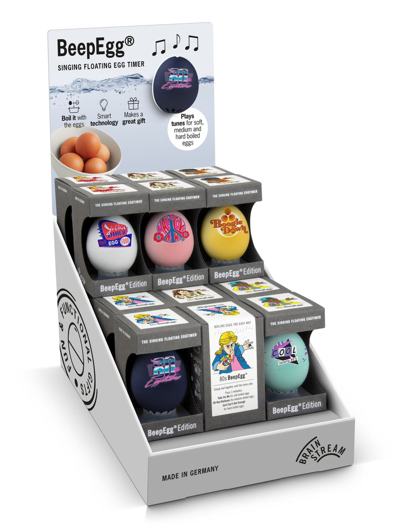 BRAINSTREAM - Beepegg Floating Egg Timer Time Travel Home & Kitchen