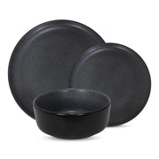 Brilliant - 12PC DINNERSET - BLACK DIAMOND Home & Kitchen