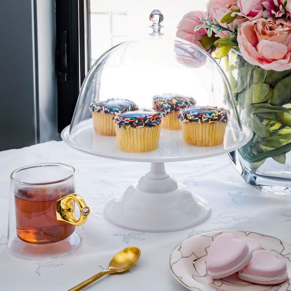 Brilliant - ACRYLIC FTD PLATE 26CM Home & Kitchen