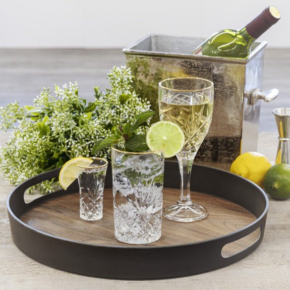 Brilliant - ASHFORD GOLD HIGHBALL 320ML S/4 Home & Kitchen