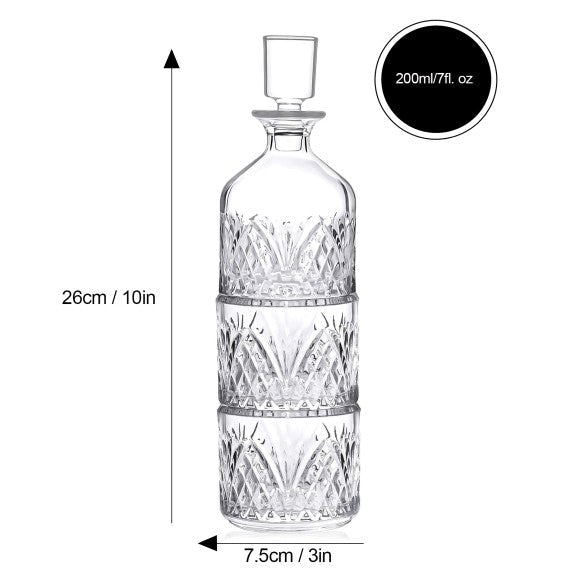 Brilliant - ASHFORD STACKABLE DECANTER Home & Kitchen