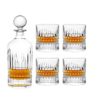 Brilliant - BALMORAL 5PC WHISKY SET Home & Kitchen