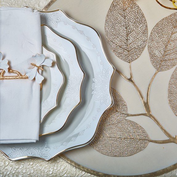 Brilliant - BAROQUE B&B PLATE SET/6 Home & Kitchen