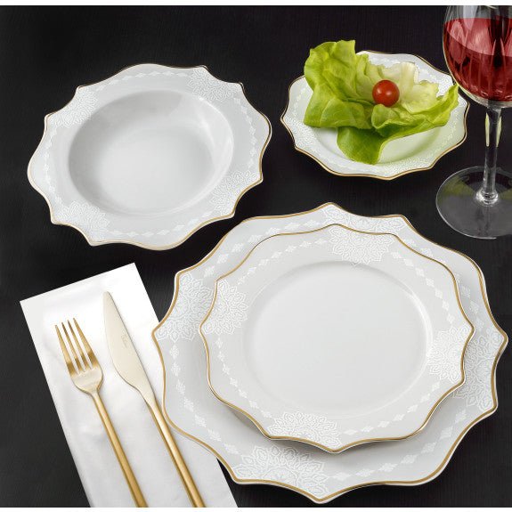 Brilliant - BAROQUE OVAL PLATTER 15" Home & Kitchen