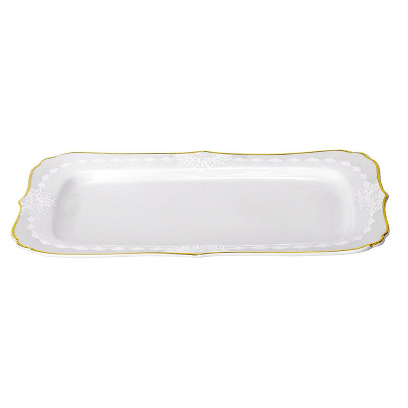 Brilliant - BAROQUE OVAL PLATTER 15" Home & Kitchen