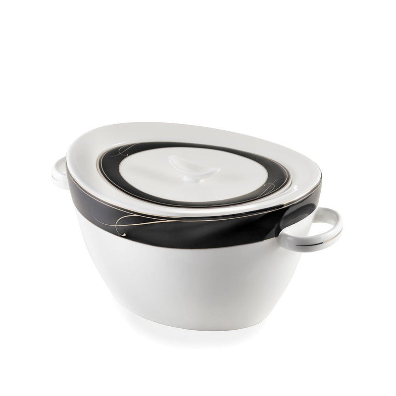 Brilliant - BLACK ELEGANCE TUREEN Home & Kitchen