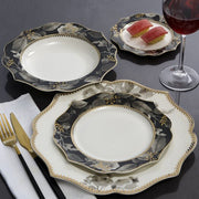 Brilliant - BLACK ROSE 18PC DINNERSET Home & Kitchen