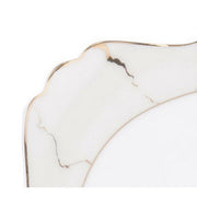 Brilliant - CREAM MARBLE 18PC DINNER SET Home & Kitchen