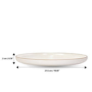 Brilliant - DINNER PLATE WHITE 27.5CM Home & Kitchen