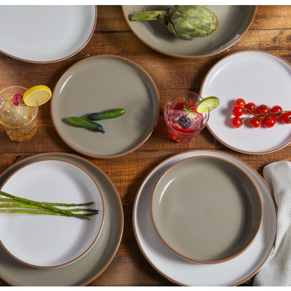 Brilliant - DINNER PLATE WHITE 27.5CM Home & Kitchen