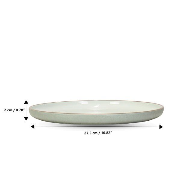 Brilliant - DINNERPLATE SEAGREEN 27.5CM Home & Kitchen