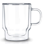 Brilliant - DOUBLE DOUBLE EMPILABLE COFFEE CUP 350ML S/2 Home & Kitchen