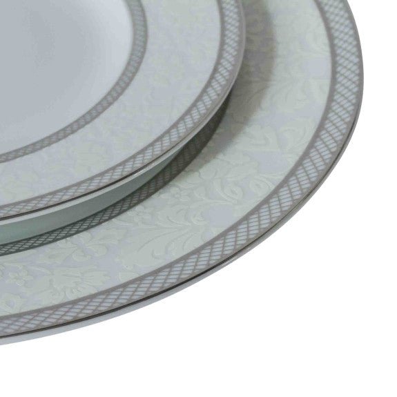 Brilliant - FLORAL LACE PLATINESALAD BOWL Home & Kitchen