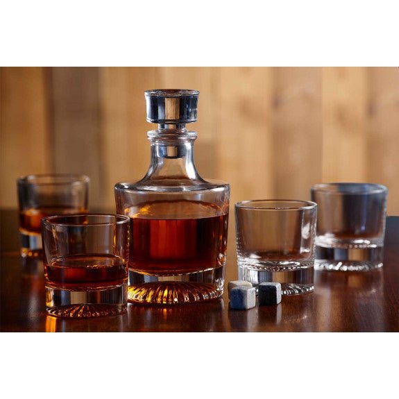 Brilliant - GLOBE PYRAMIDE 5PC WHISKY SET Home & Kitchen