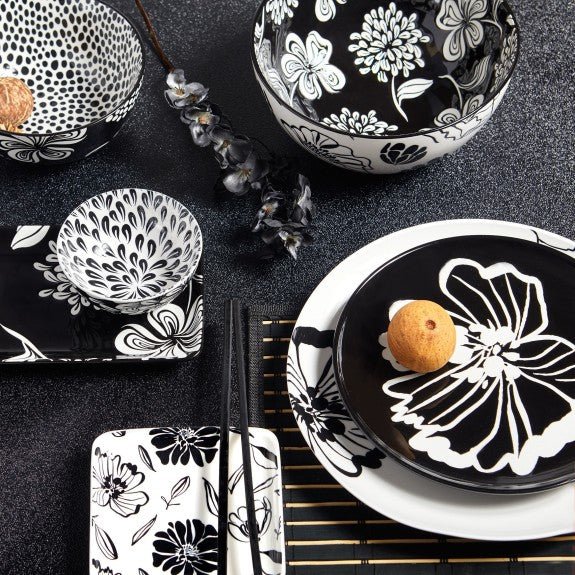 Brilliant - JARDIN NOIR APPETIZER - PLATE 21.5CM Home & Kitchen
