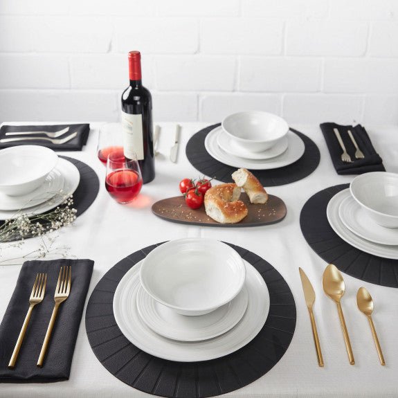 Brilliant - MAISON H - 20PC SET GOLD 18/10 Home & Kitchen