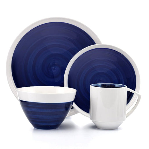 Brilliant - MIDNIGHT GLORY DINNERSET 16PC Home & Kitchen